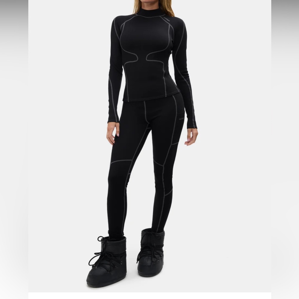 Halfdays Hallie Midweight Merino Legging XS NWOT